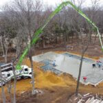 multi-family concrete pumping and pouring